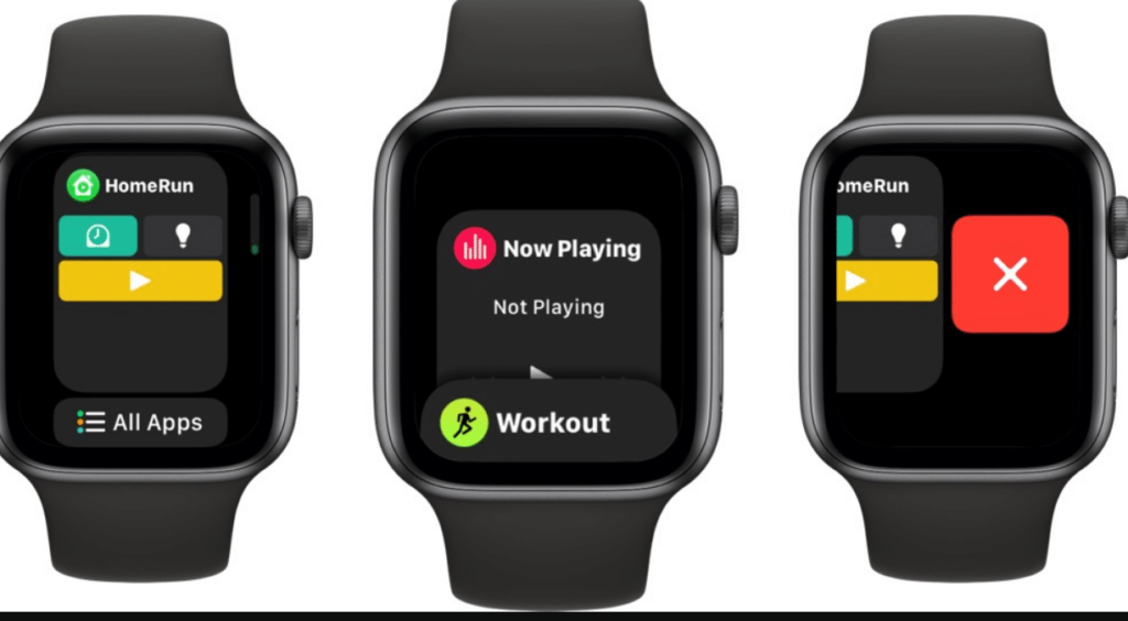 use Dock on Apple Watch